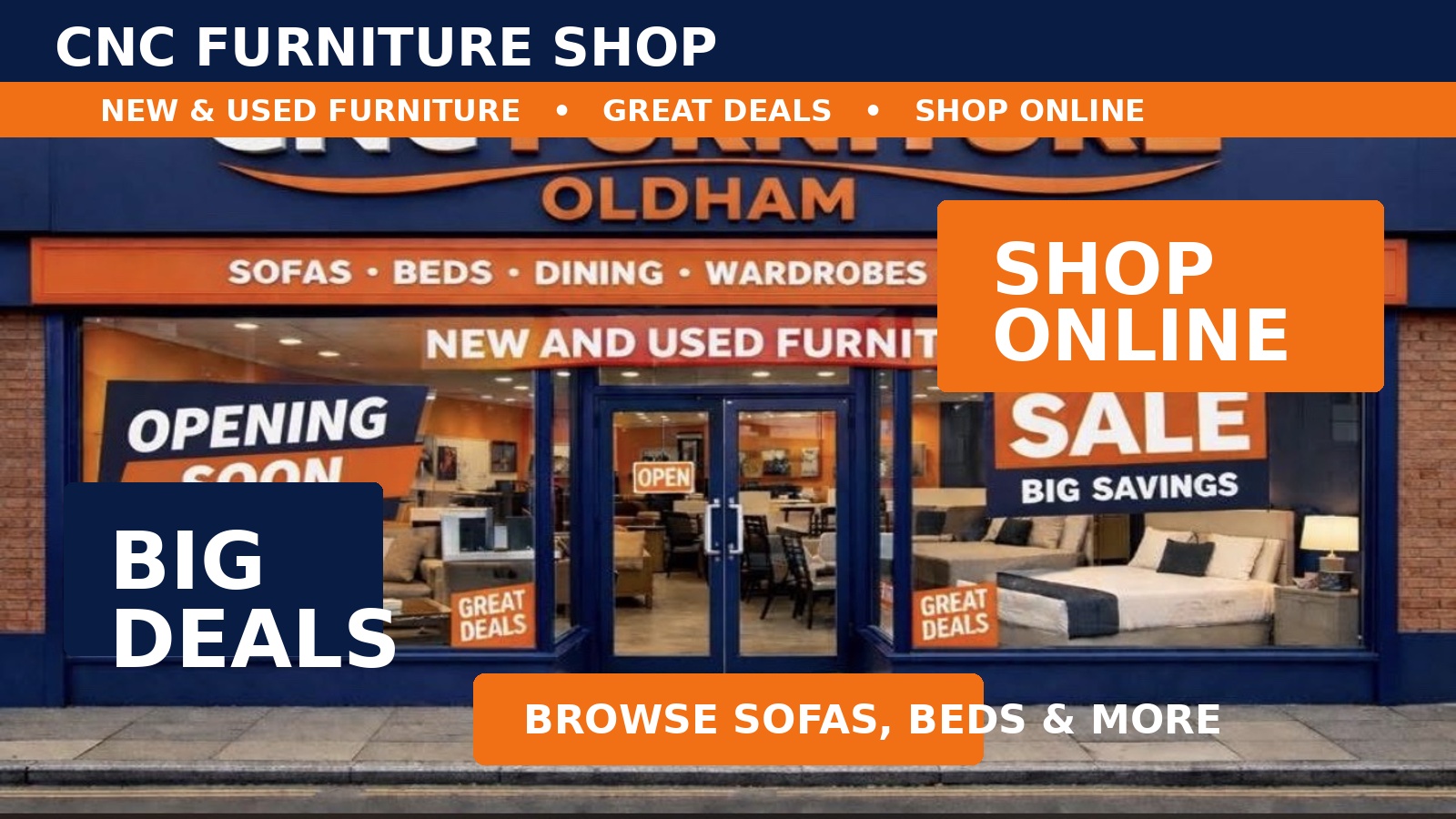 CNC Furniture Shop banner